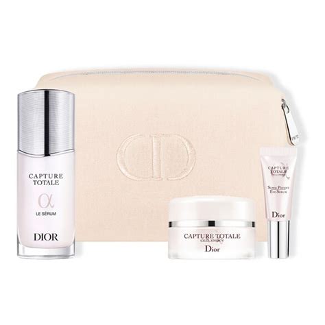 trousse capture totale dior|Trousse Capture Totale : sérum, crème et sérum contour des .